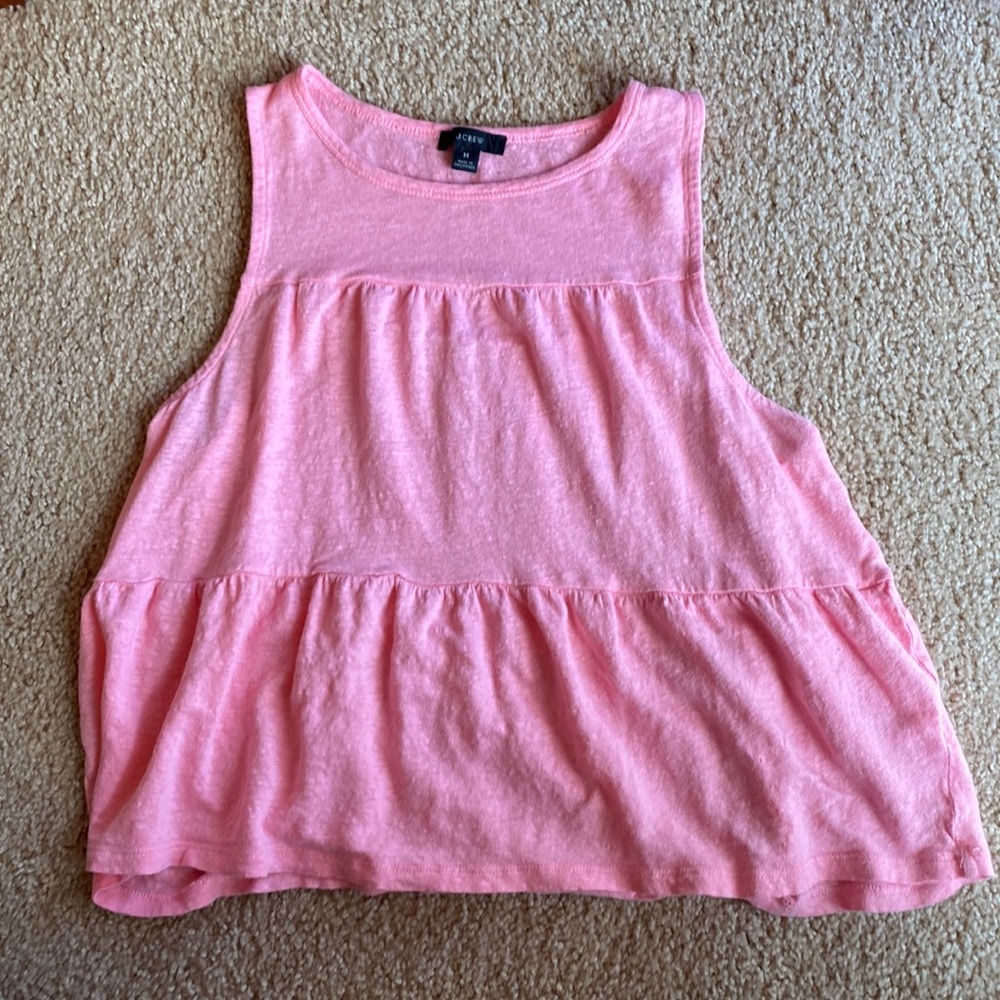 J Crew sleeveless top